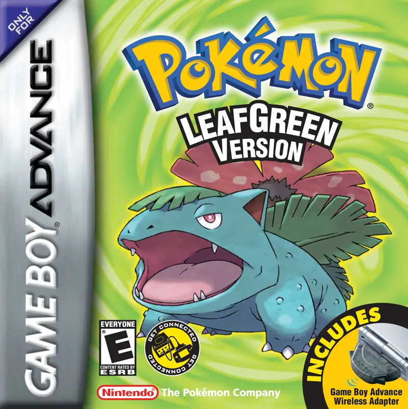 pokemon leafgreen cover