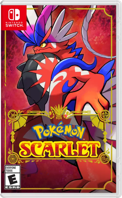 pokemon scarlet cover